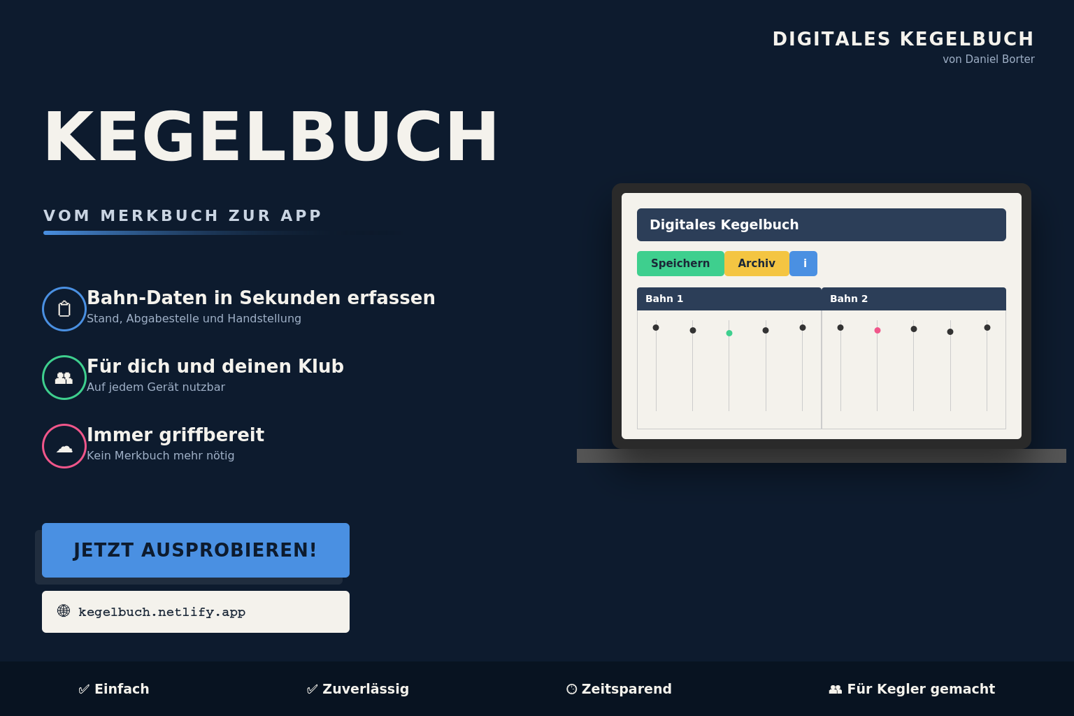 Zum Digitalen Kegelbuch